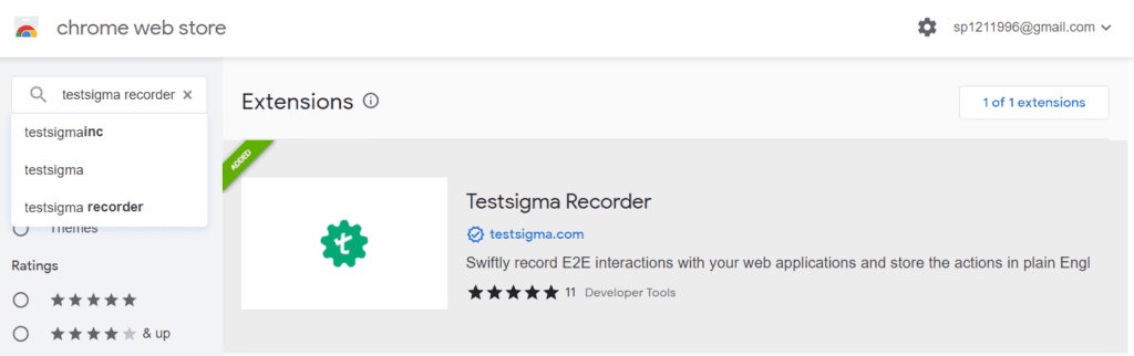 Testsigma Recorder